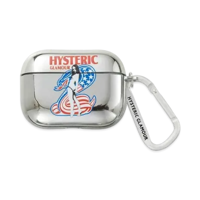 HYSTERIC GLAMOUR Us Cobra Airpods Pro Case "Silver"