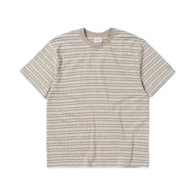 thisisneverthat Pattern Striped Tee "Pale Beige"