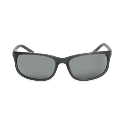 Stussy Julian Sunglasses "Frost Black/Orange Mirror Lens"