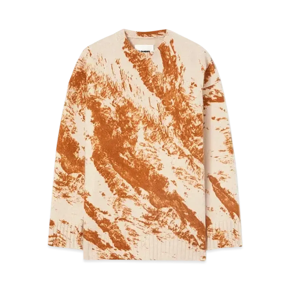 Jil Sander Women's Printed Sweater "Cremino"