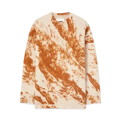Jil Sander Women's Printed Sweater "Cremino"
