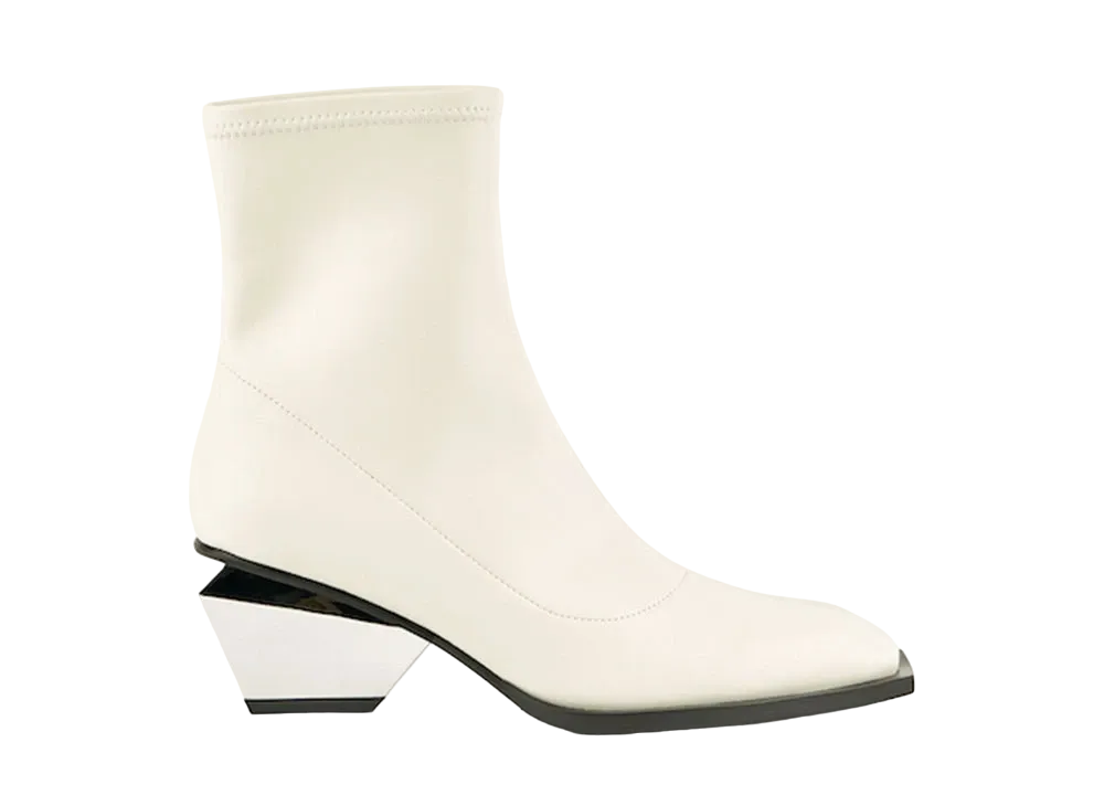 UNITED NUDE Women's Jacky Bootie "White" 36450004w
