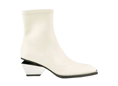UNITED NUDE Women's Jacky Bootie "White" 36450004w