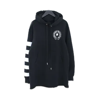 Chrome Hearts x Bella Hadid Long Hoodie "Black"