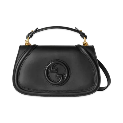 GUCCI Blondie Small Top Handle Bag "Black"