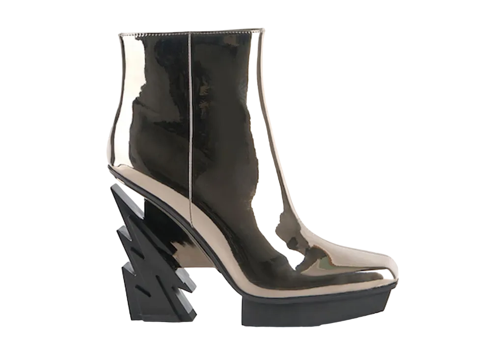 ユナイテッドヌード ウィメンズ グラムスクエアブーツ "LTDガンメタル" 36470001g