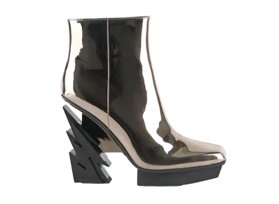 UNITED NUDE Women's Glam Square Boot "LTD Gun Metal" 36470001g