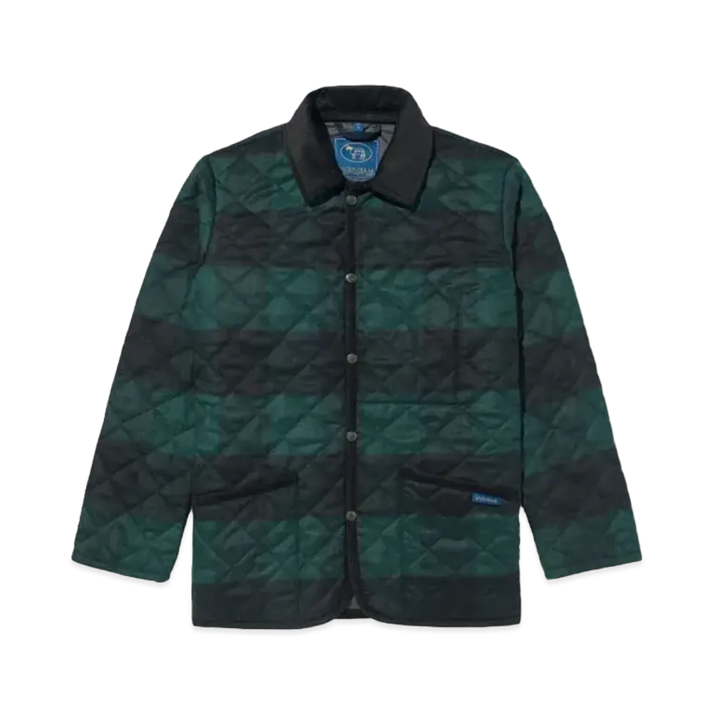 Noah x Lavenham Buffalo Check Denham Jacket "Green"