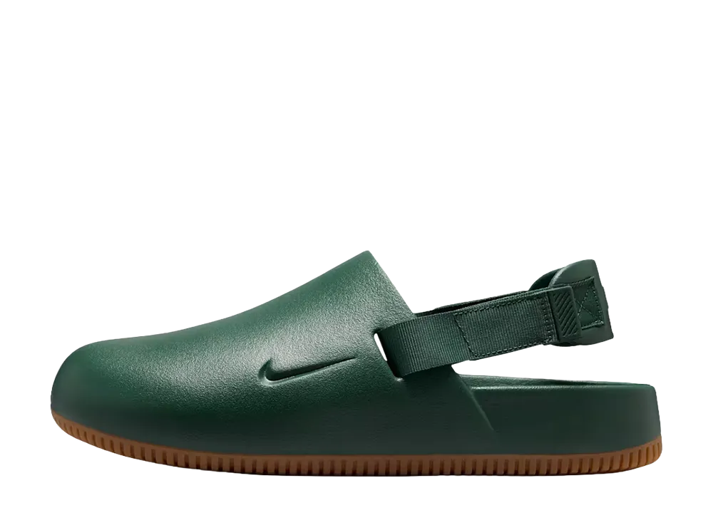 Nike Calm Mule "Fir/Gum Medium Brown"