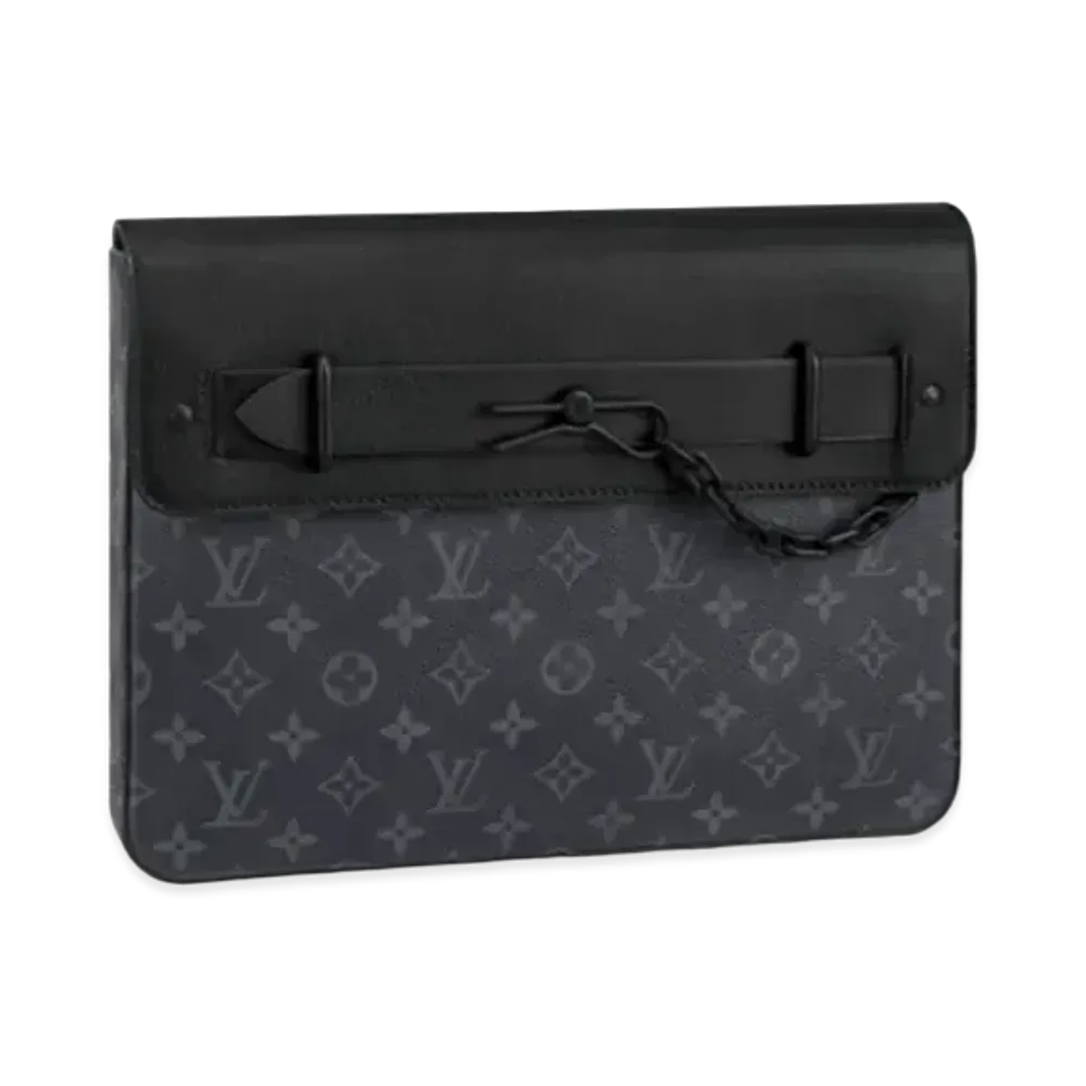 Louis Vuitton Pochette Steamer Monogram Eclipse