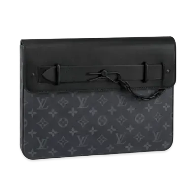 Louis Vuitton Pochette Steamer Monogram Eclipse