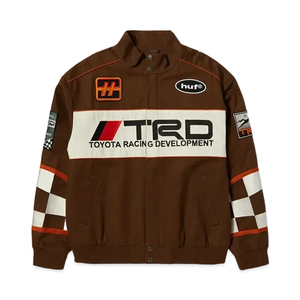 HUF x Toyota TRD Global Racing Jacket "Brown"