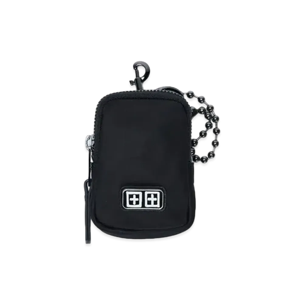 KSUBI Klinger Nylon Coin Purse Black "Black"
