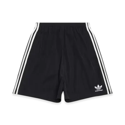 BALENCIAGA x adidas Performance Poplin Large Shorts "Black"