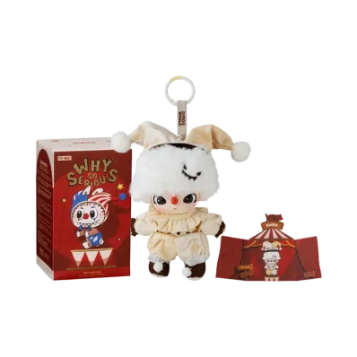 POP MART WHY SO SERIOUS Series-Vinyl Plush Pendant Lumino Feast (DIMOO)