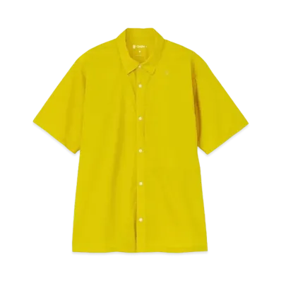 Goldwin Partex Double Cross Short Sleeve Hike Shirt (Unisex) "Acid Yellow"