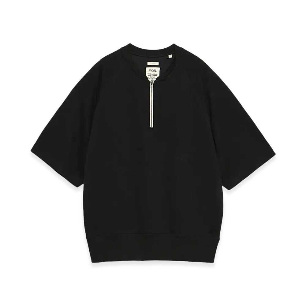 nanamica Harf Zip Sweat "Black"