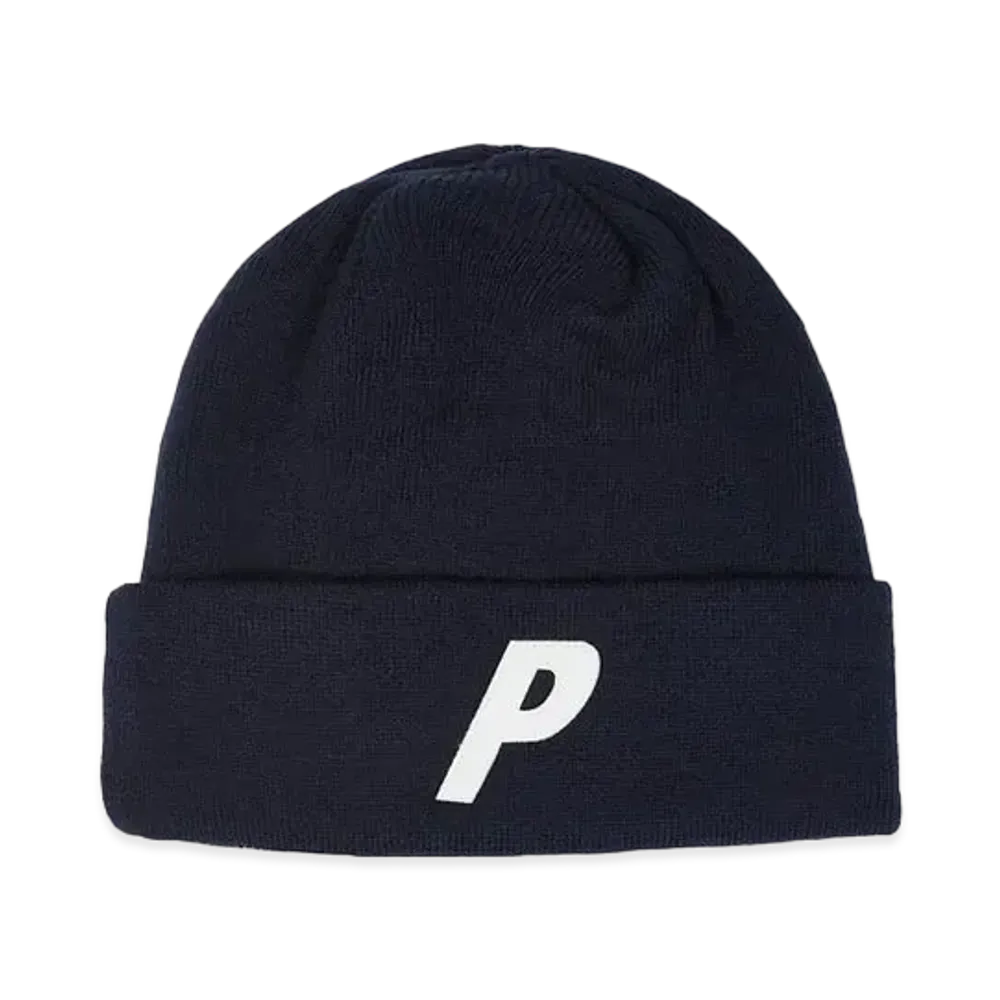 PALACE P BEANIE "Navy"