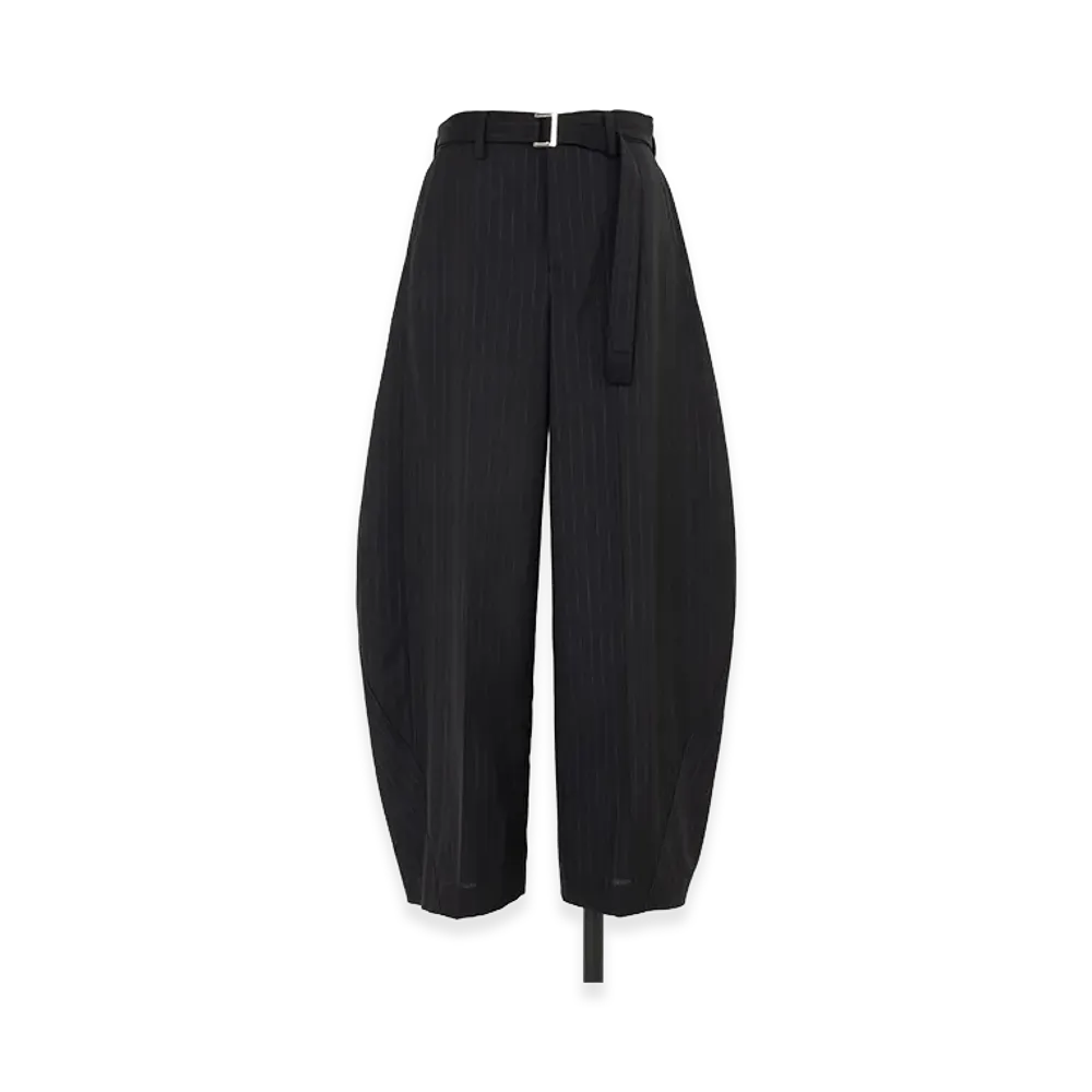 sacai Chalk Stripe Pants "Black"