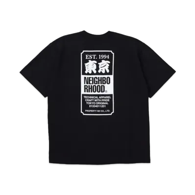 NEIGHBORHOOD 241 Spot . Tee SS-2 "Black"
