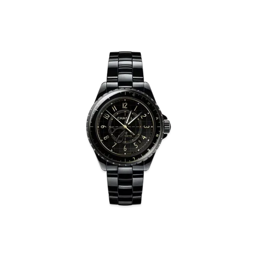 CHANEL J12 Couture Watch, 38mm Black Highly Resistant Ceramic and Steel H9762