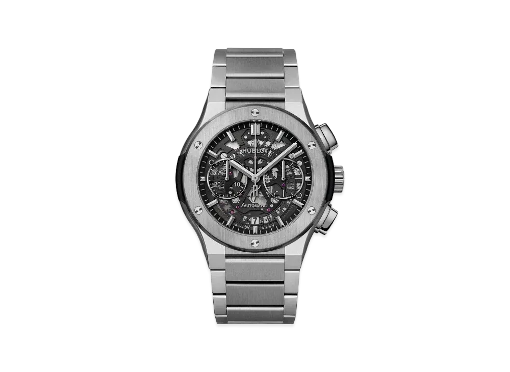 HUBLOT Classic Fusion Aerofusion Titanium Bracelet 45mm