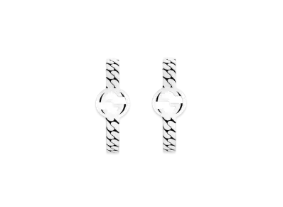 GUCCI Interlocking G Hoop Earrings
