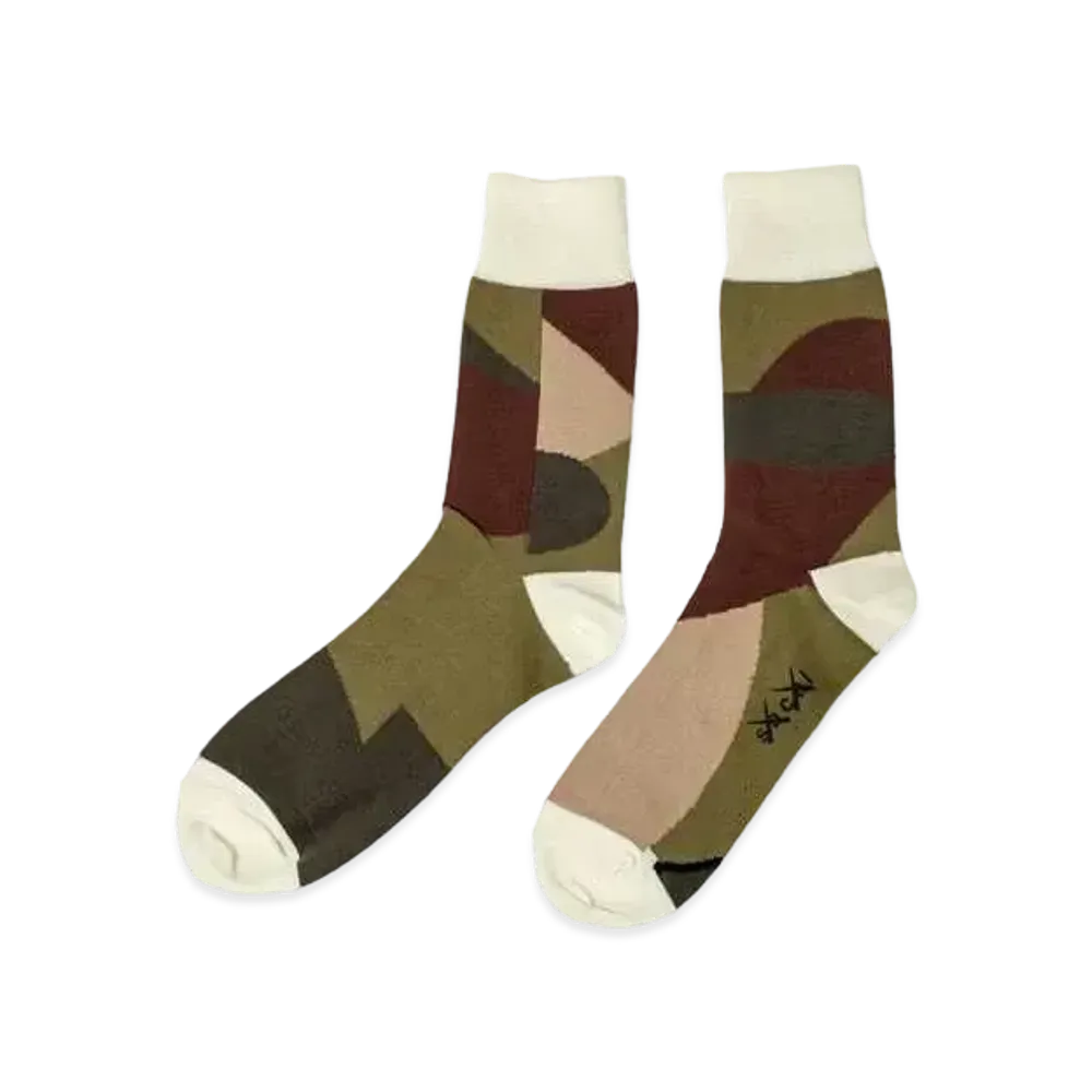 sacai KAWS Socks "Camo2"
