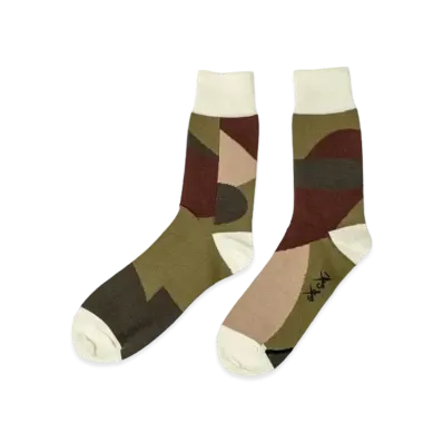 sacai KAWS Socks "Camo2"