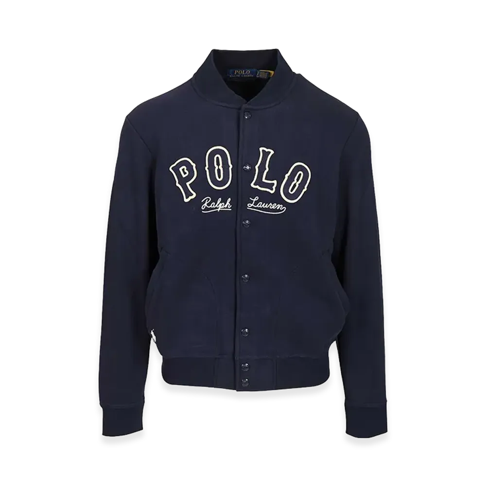 Polo Ralph Lauren Rl Fleece Western-Logo Jacket "Navy"