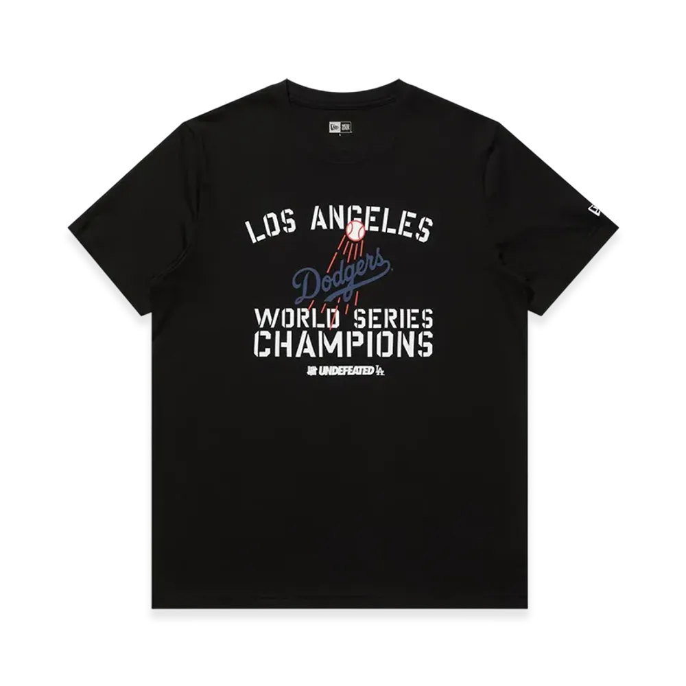 UNDEFEATED x New Era x Los Angeles Dodgers Stencil S/S Tee "Black"