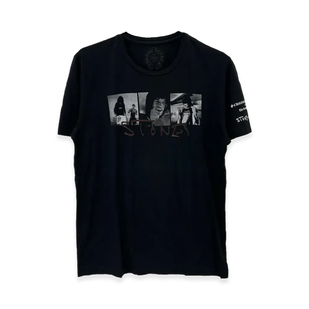 Chrome Hearts x The Rolling Stones Crewneck S/S T-Shirt "Black"