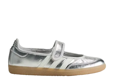 adidas Women's Samba Jane "Silver Metallic/Off White"