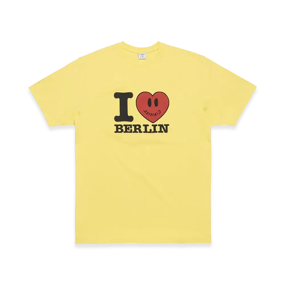 Civilist I Love Tee "Yellow"