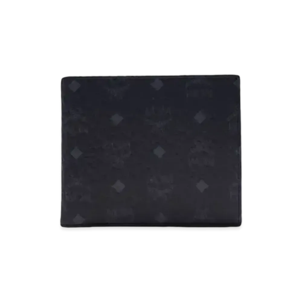MCM AREN FOLD WALLET SMALL "BLACK"