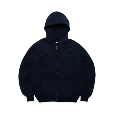 everyone x A.PRESSE Vintage Zip Sweat Hoodie "Black"