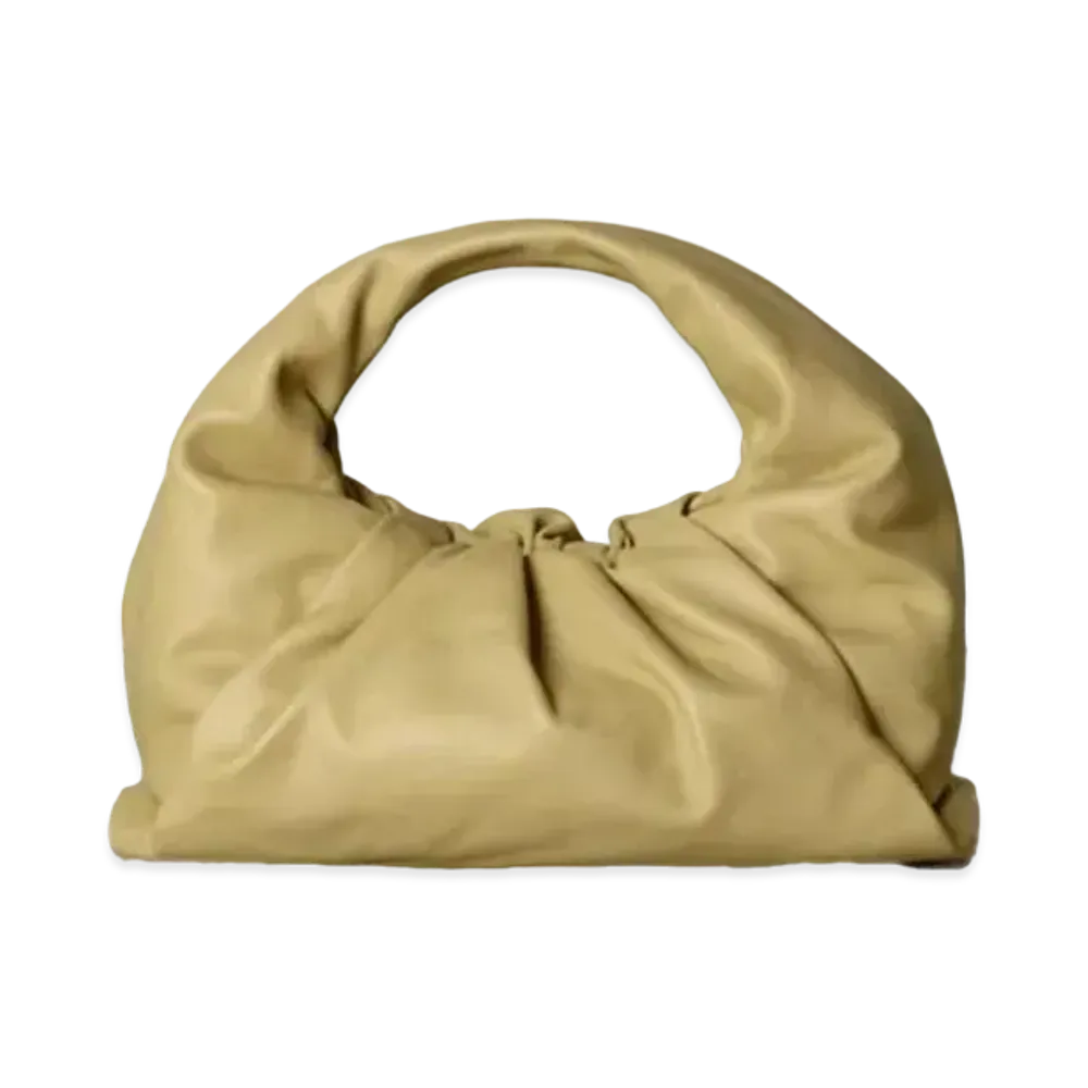 Bottega Veneta The Shoulder Pouch Large Calf "Cassava"