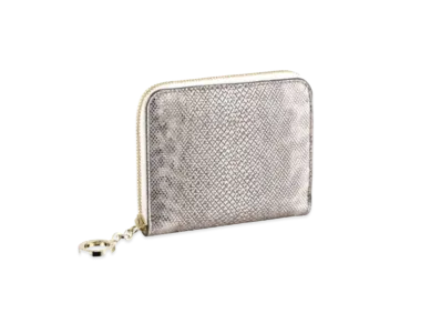 BVLGARI BVLGARI Zip Wallet "Beige"