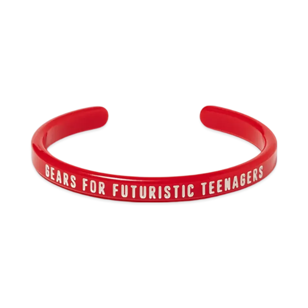HUMAN MADE Acrylic Bangle #1 "Red" HM29GD170
