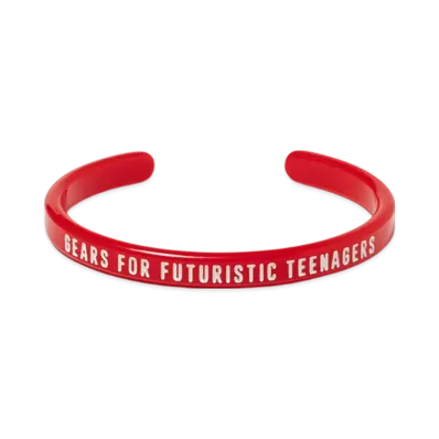 HUMAN MADE Acrylic Bangle #1 "Red" HM29GD170