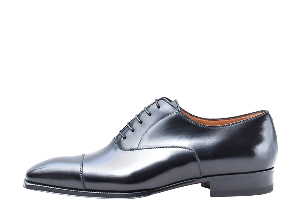 Enzo Bonafe Straight Tip 2102062 Calf Leather "Black"