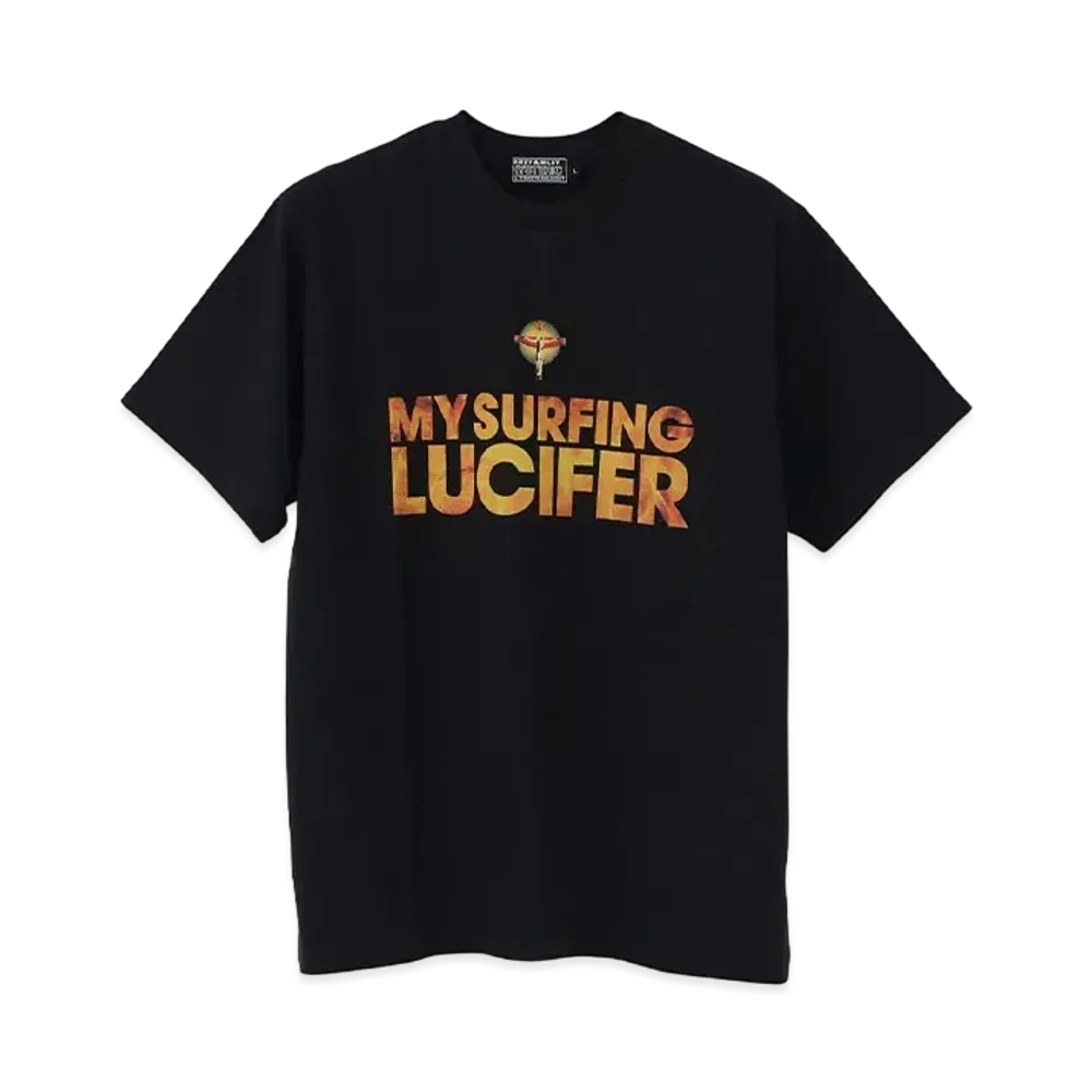 HYSTERIC GLAMOUR Takuji Masuda/Aloha Bunker Tee "Black"