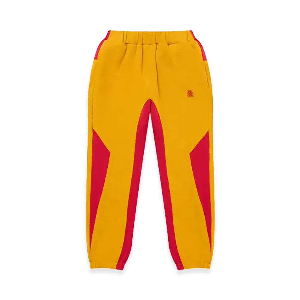 BlackEyePatch Small OG 2 Tone Sweat Pants "Mustard/Red"