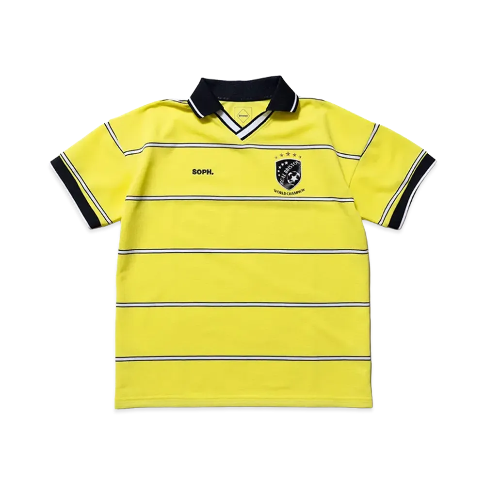 F.C.Real Bristol Kids Champions Border S/S Game Shirt "Yellow"