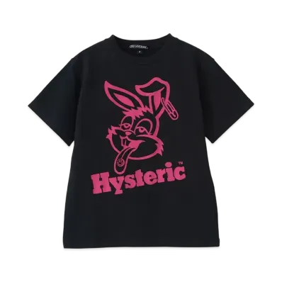 HYSTERIC GLAMOUR Hysteric Rabbit T-Shirt "Black"