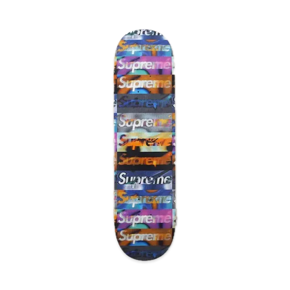 Supreme Distorted Logo Skateboard "Photo"