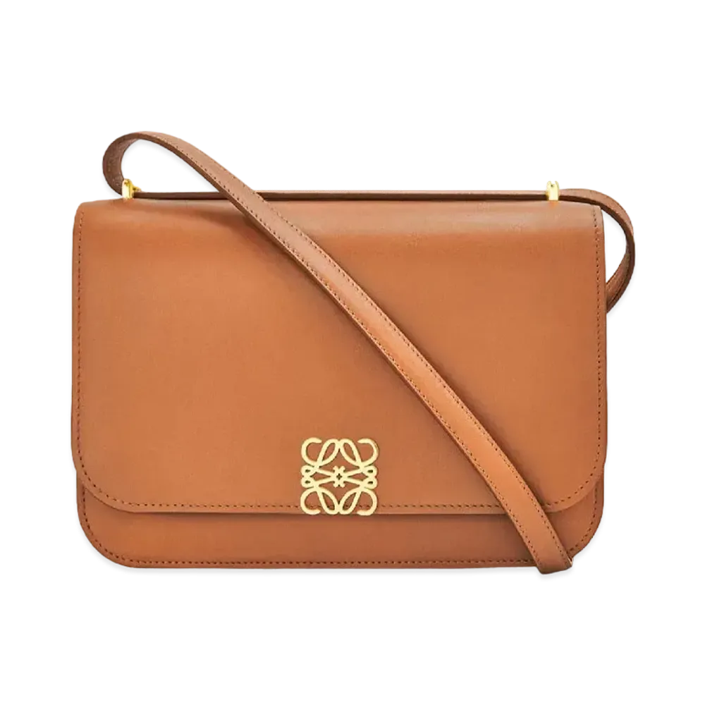 LOEWE Goya Bag In Silk Calfskin "Tan"