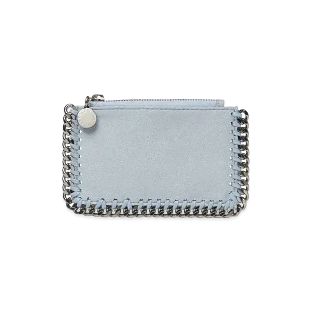 STELLA McCARTNEY Farabela Card Holder "Dusty Blue"