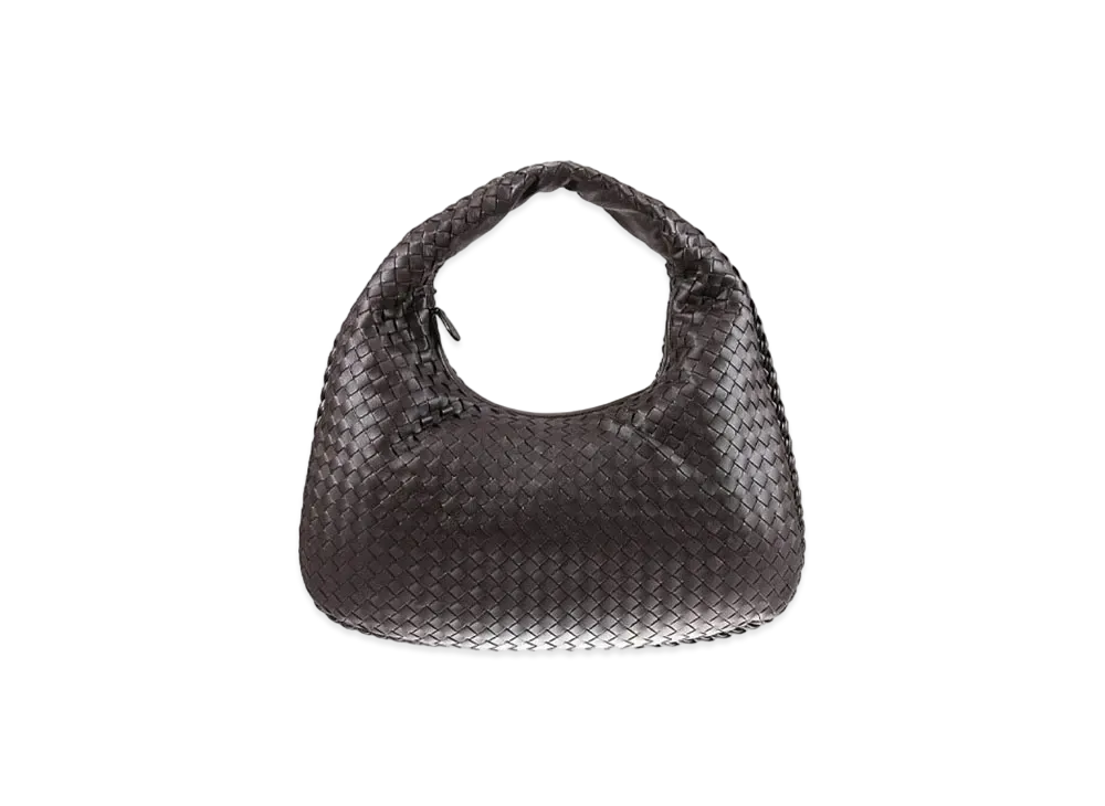 Bottega Veneta Lambskin Hand Bag "Brown"