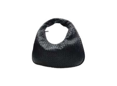 Bottega Veneta Lambskin Hand Bag "Dark Blue"